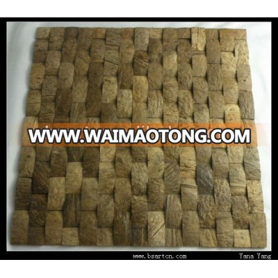 decorative coconut Mosaic shell for wall