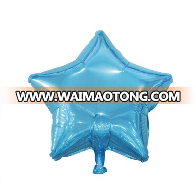 Wholesale Colorful Golden Star Aluminum Foil Balloons Wedding Decoration Baby Shower Blue Party Balloons Star Balloon