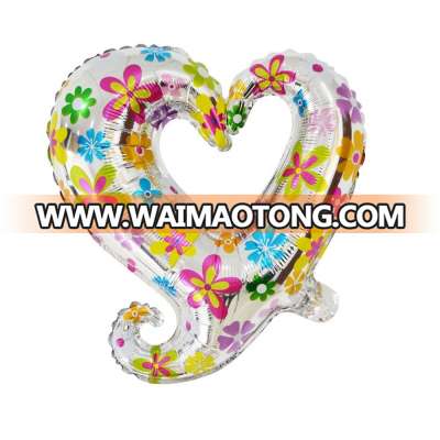 18 inches Heart shape wedding and banquet decoration inflating foil balloon for party decorations