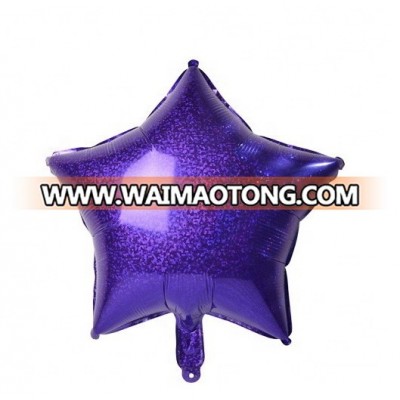 New Arrival Laser  aluminum foil balloon for all party decoration